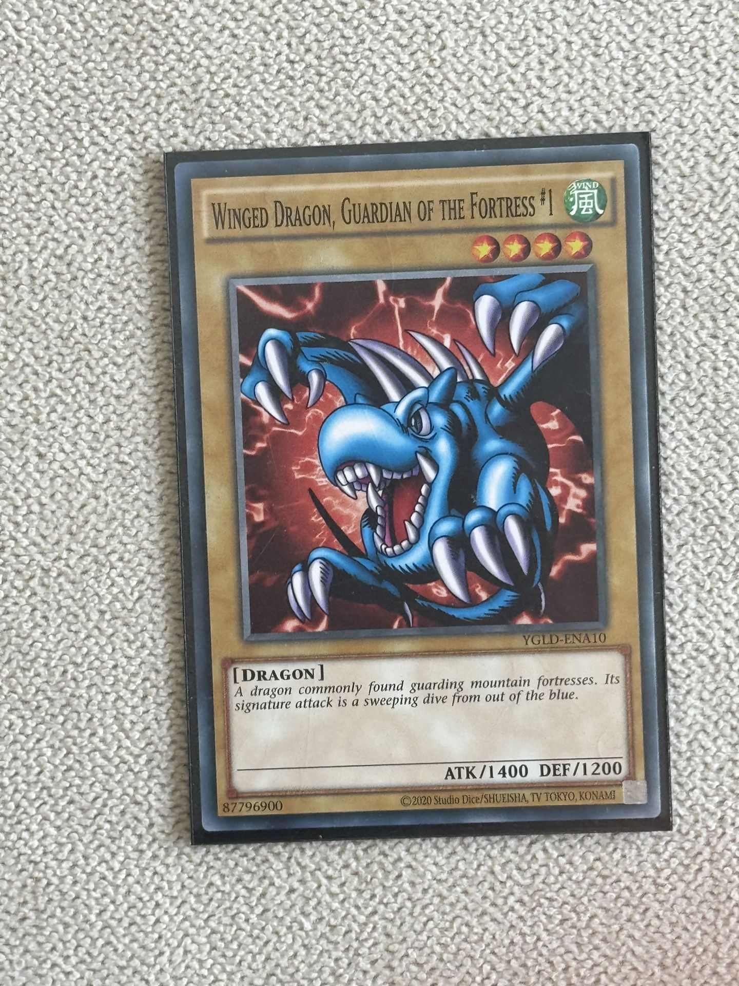 Winged Dragon Guardian Of The Fortress Card