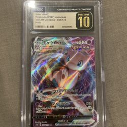 2022 Pokémon New Vmax / CGC PRISTINE 10
