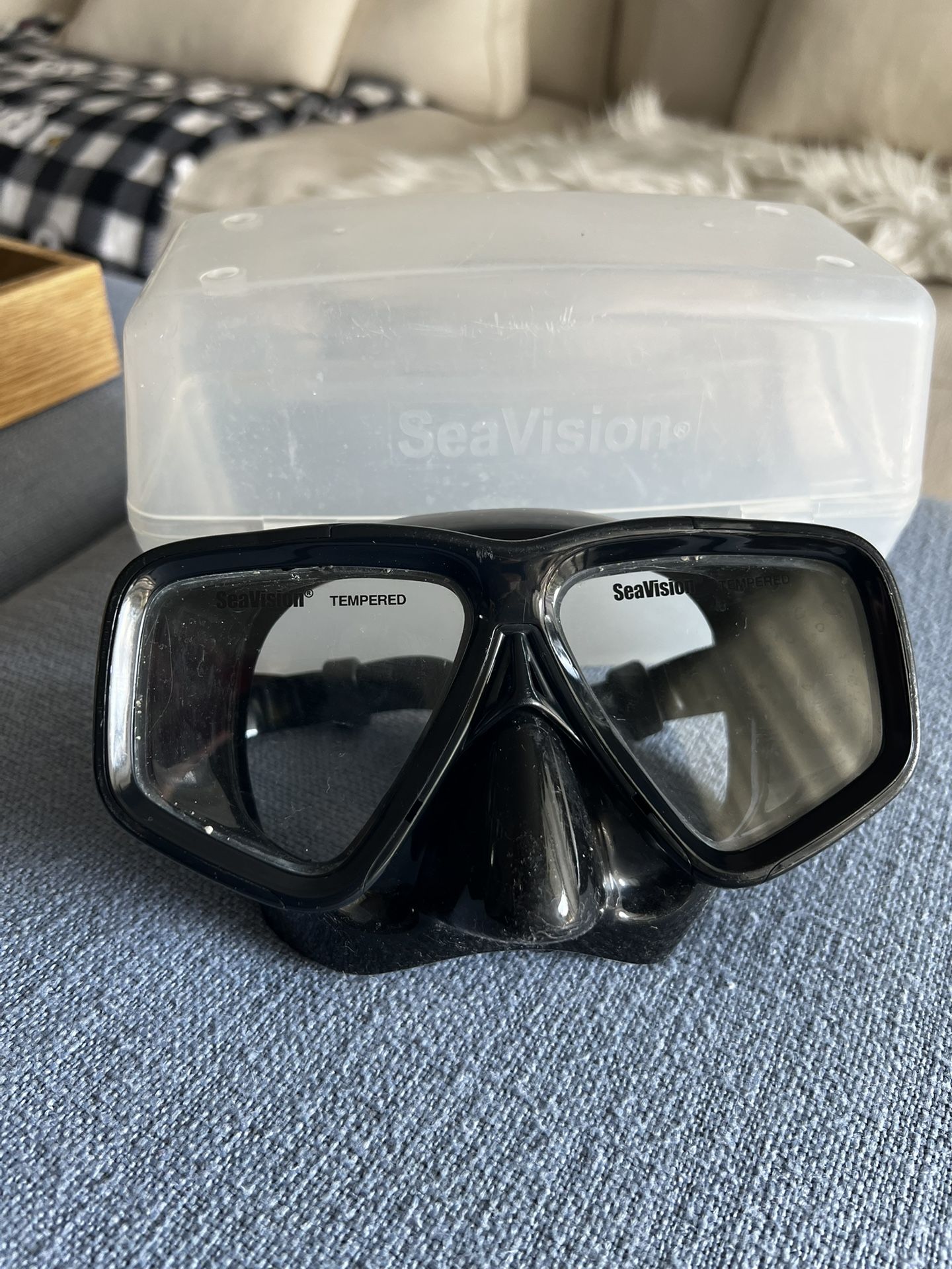 Sea Vision Dive Mask Black