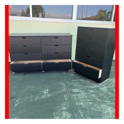 Dresser set / Five and Eight drawers dresser