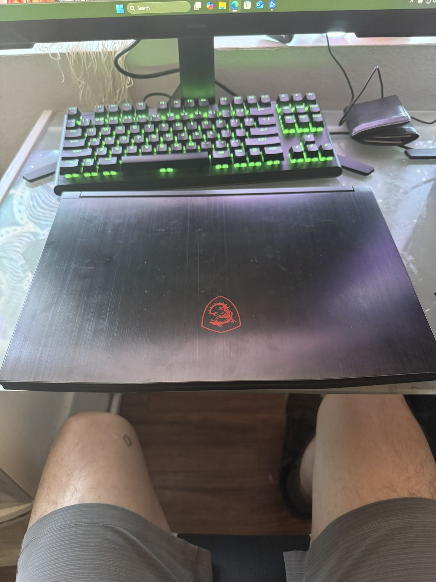 Laptop, Gaming, Msi Thin . 