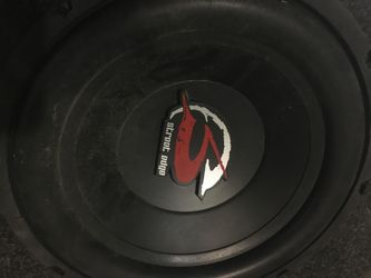 Street edge 12” subwoofer 200watt