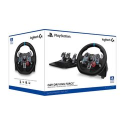G29 Logitech PlayStation Driving Steering Wheel And Pedals. 