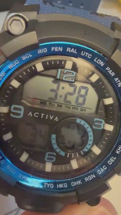 Invicta Activa Digital (Model ACW435-003) – 54mm Shock Resistant Sport Watch – Brand New