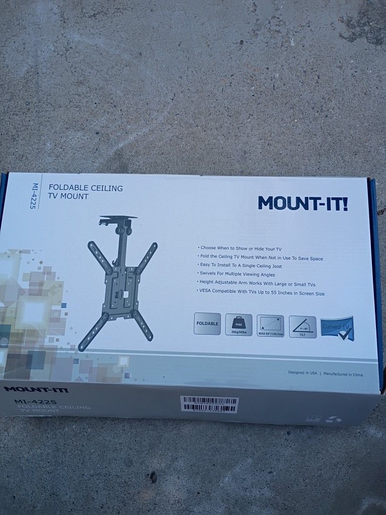 Foldable Ceiling Tv Mount
