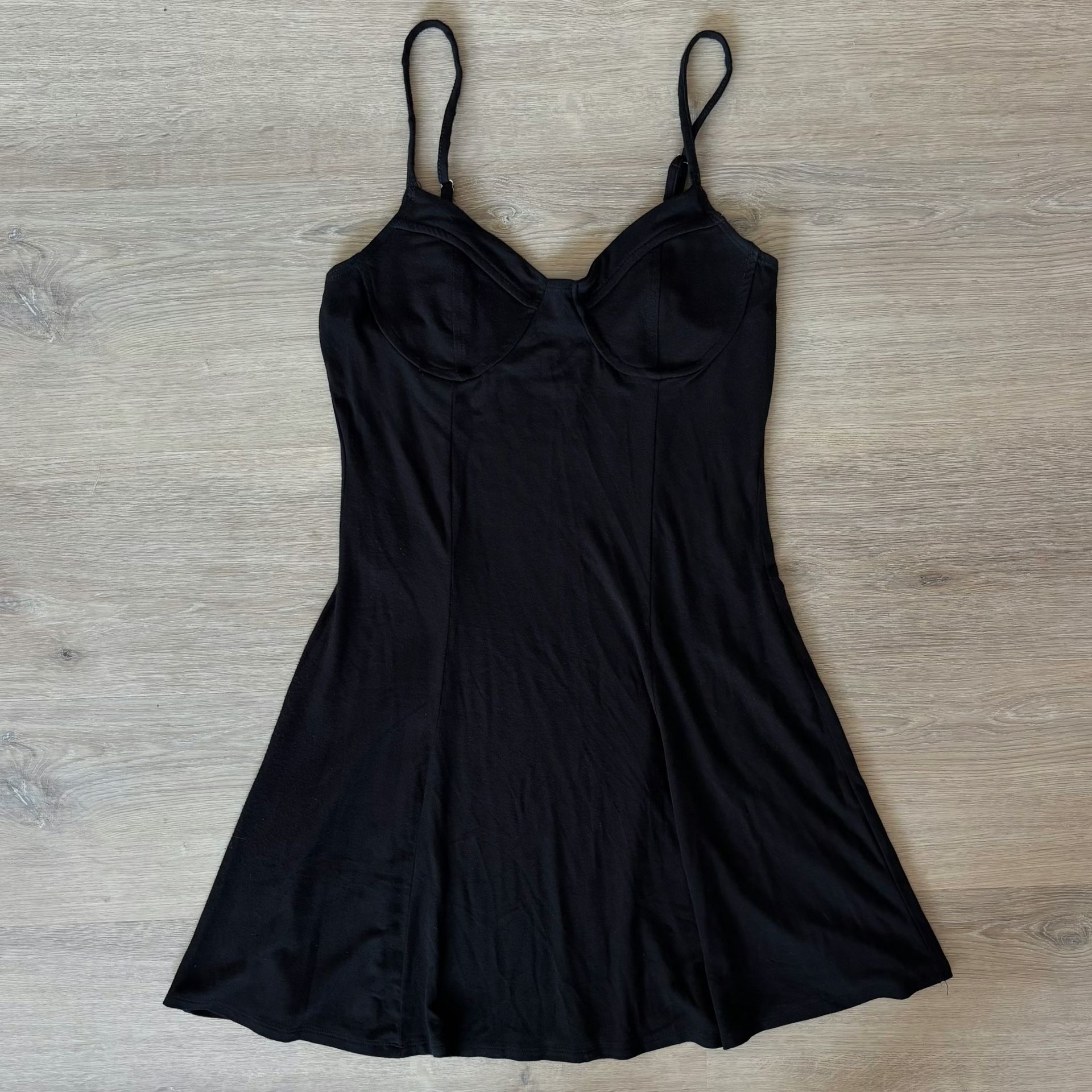Black A-Line Mini Dress
