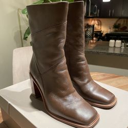 Leather Franco Sarto Women’s Boots Size 6.5