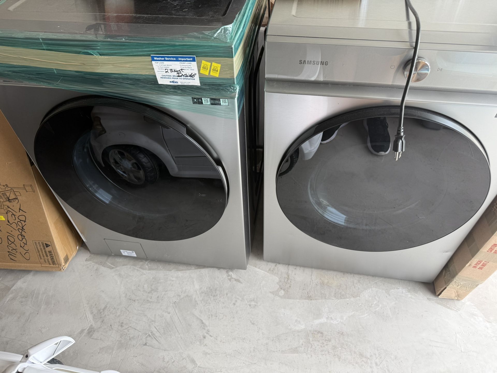 Samsung Washer And Gas Dryer