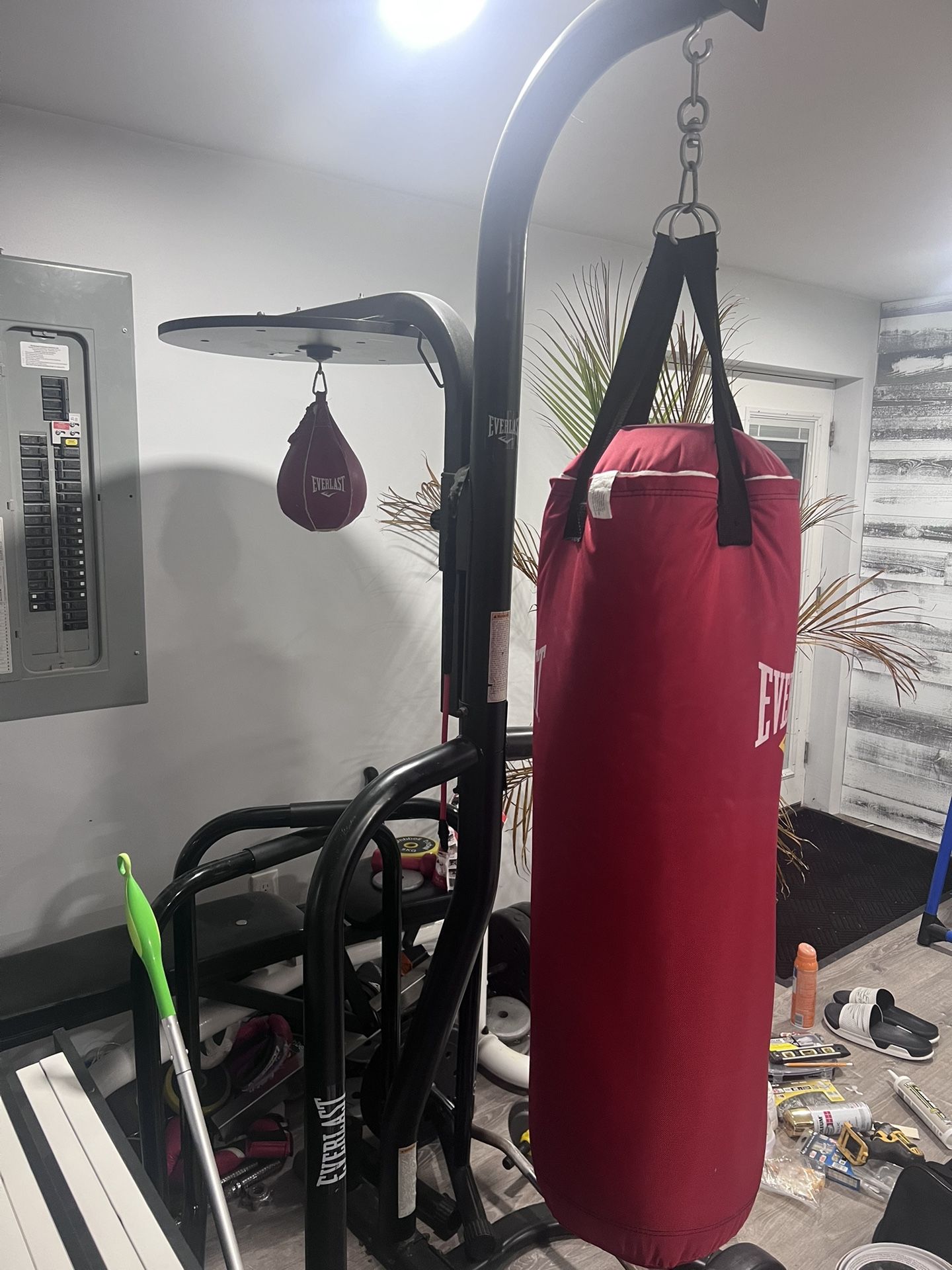 Boxing Bag And Speed Bag, Self Standing!