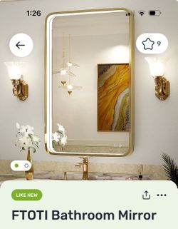 Bathroom mirror