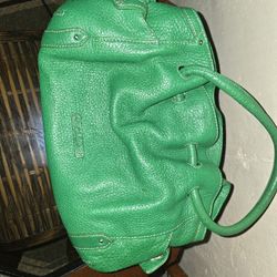 Cole Haan Green Shoulder Bag