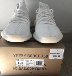 DS Yeezy 350 Cream - size 10.5