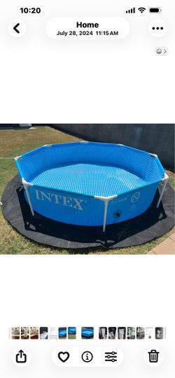 Intex pool complete