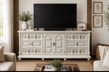 78” Dresser / Media TV Console Modern Farmhouse Just Refinished
