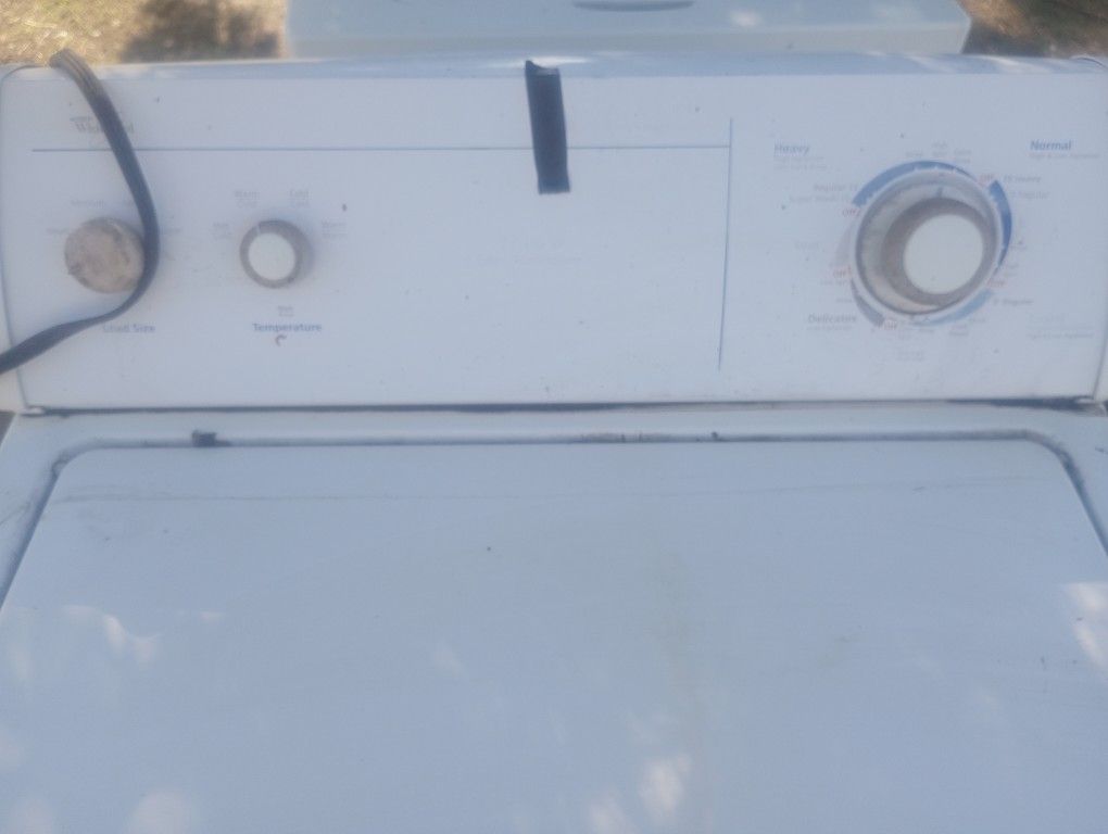 Whirlpool And Kenmore Washer For Parts