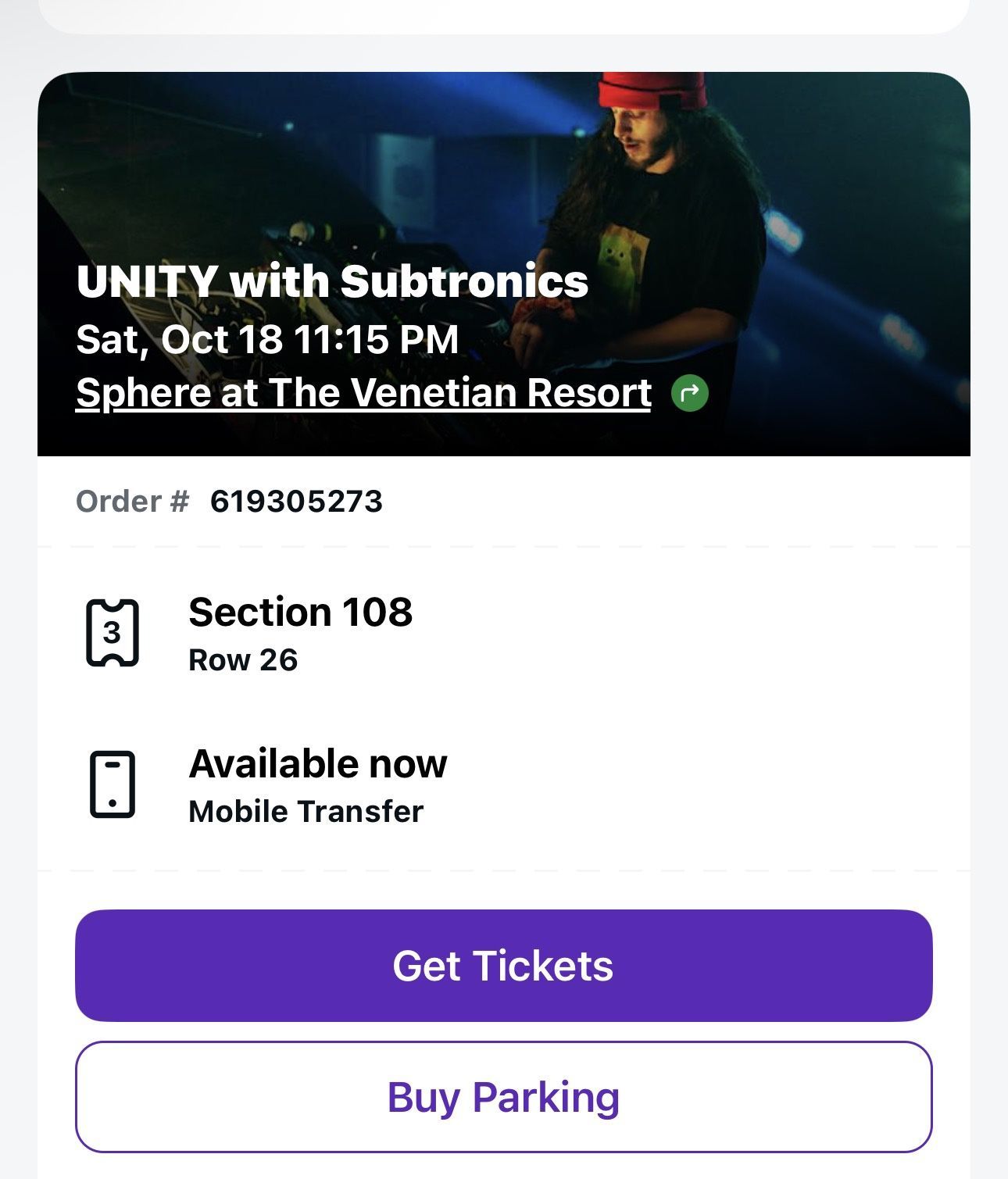 Subtronics At Sphere