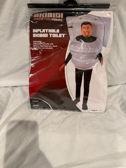 Skibidi toilet Halloween costume