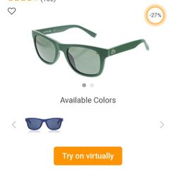 Lacoste SunGlasses Green