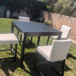 Table Set 4 Chairs 