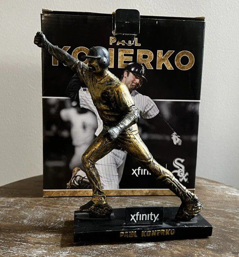 MLB Chicago White Sox Paul Konerko World Series baseball statue. brand new. no box