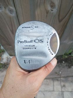 Left handed Wilson Pro Staff OS Titanium Composite 5 Wood