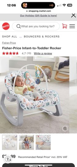 Fisher Price Infant-to-Toddler Rocker 