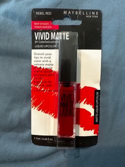 Maybelline Vivid Matte Liquid Lipcolor - Rebel Red