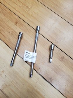Snap-on 3pc ¼" Knurled Extension set 2" 4" 6" (TMXKW, TMXK4, TMXK60)