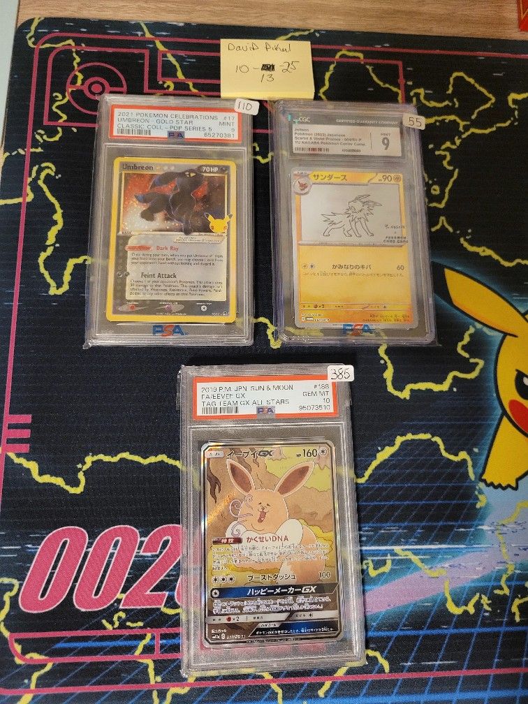 Pokemon Slabs / Cards