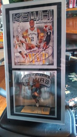 Kawai Leonard signed photo