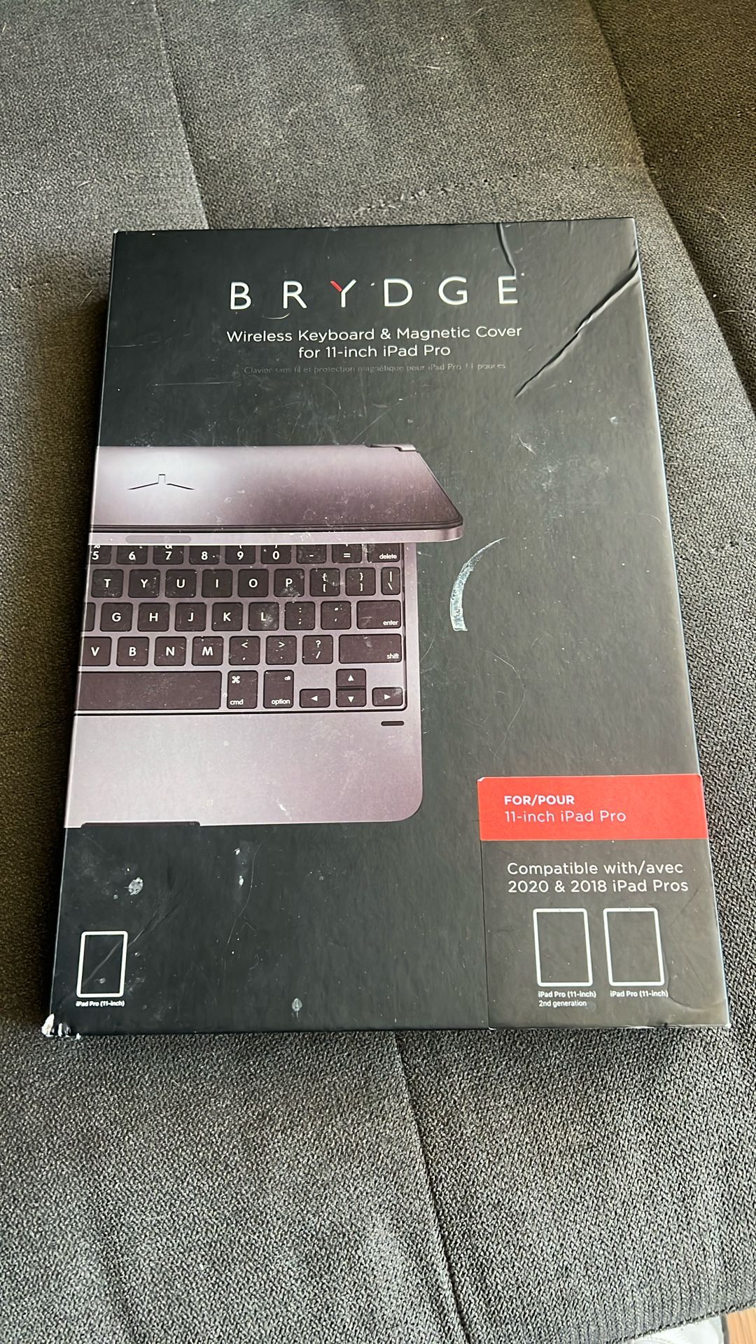 Wireless Keyboard And Magnetic Cover For 11 Inch Ipad Pro