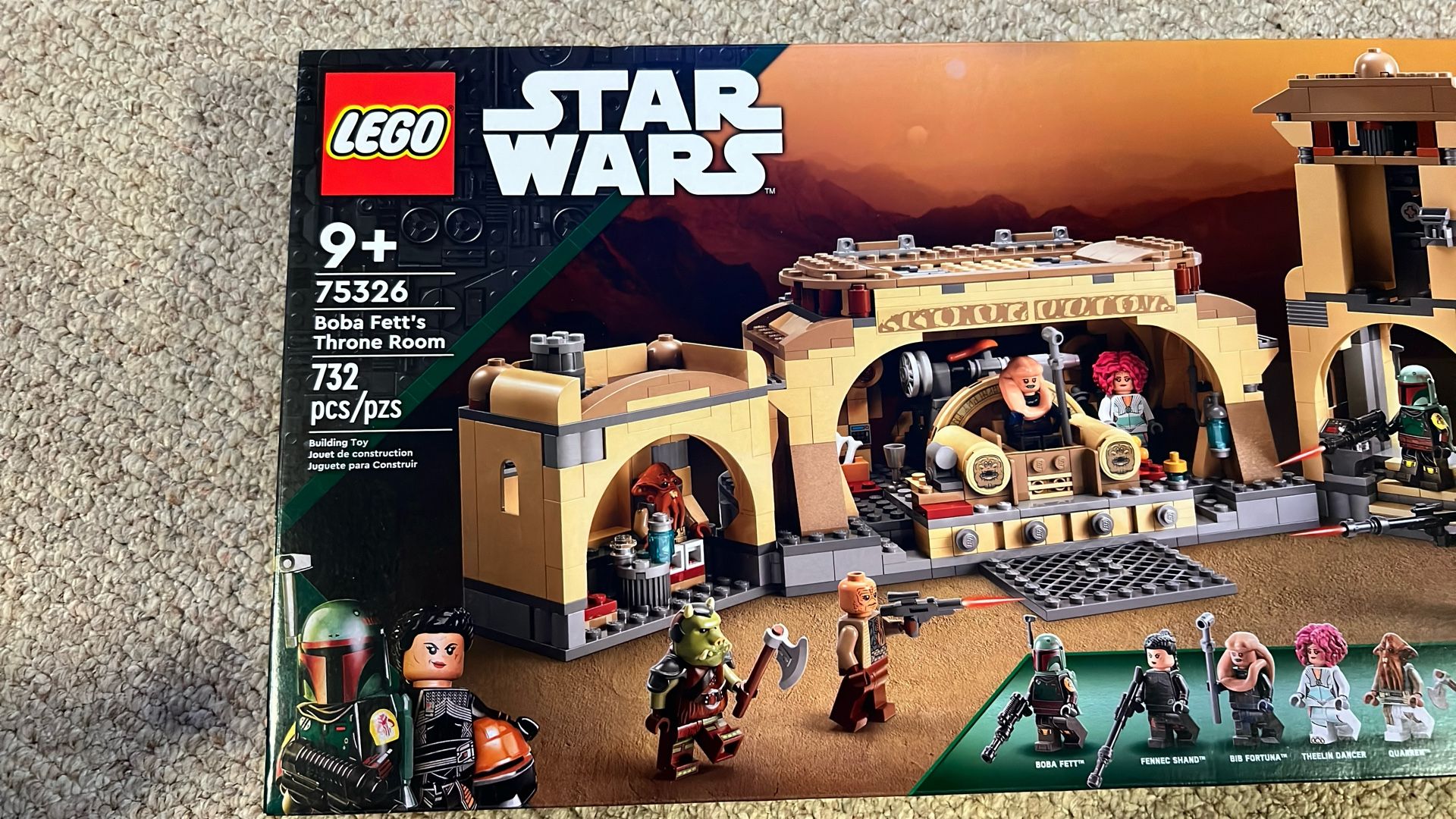 Lego Star Wars 75326 Boba Fett’s Throne Room