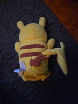 Pickachu plushie sorry for miss spell