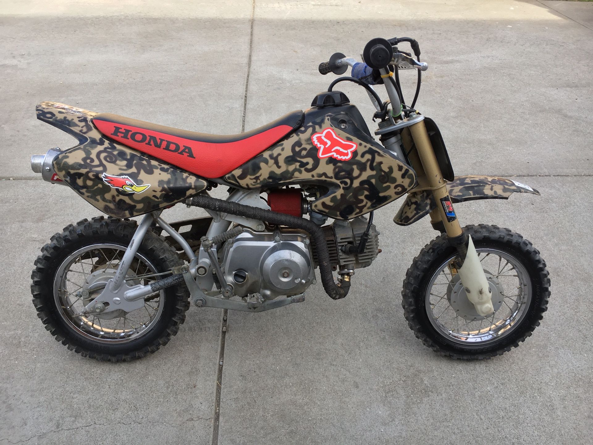 2003 Honda XR50R dirt bike 50cc
