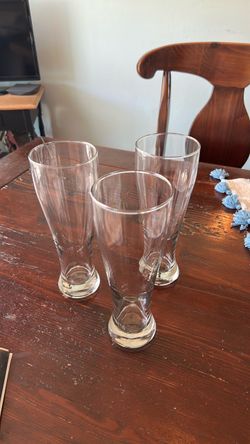 3  beer glasses(16 ounce)