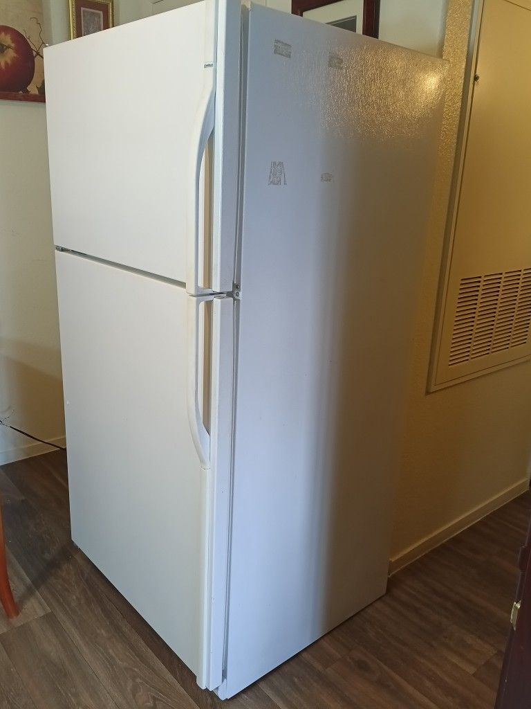 White AC Refrigerator