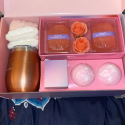 Bath Spa Items Soaps, Cup, Soap, Socks
