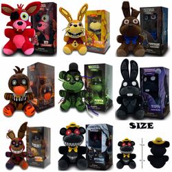 FNAF VNKVTL Plush Figures Set of 8 $15 EACH