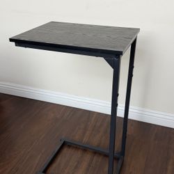 C Shaped Side End Table
