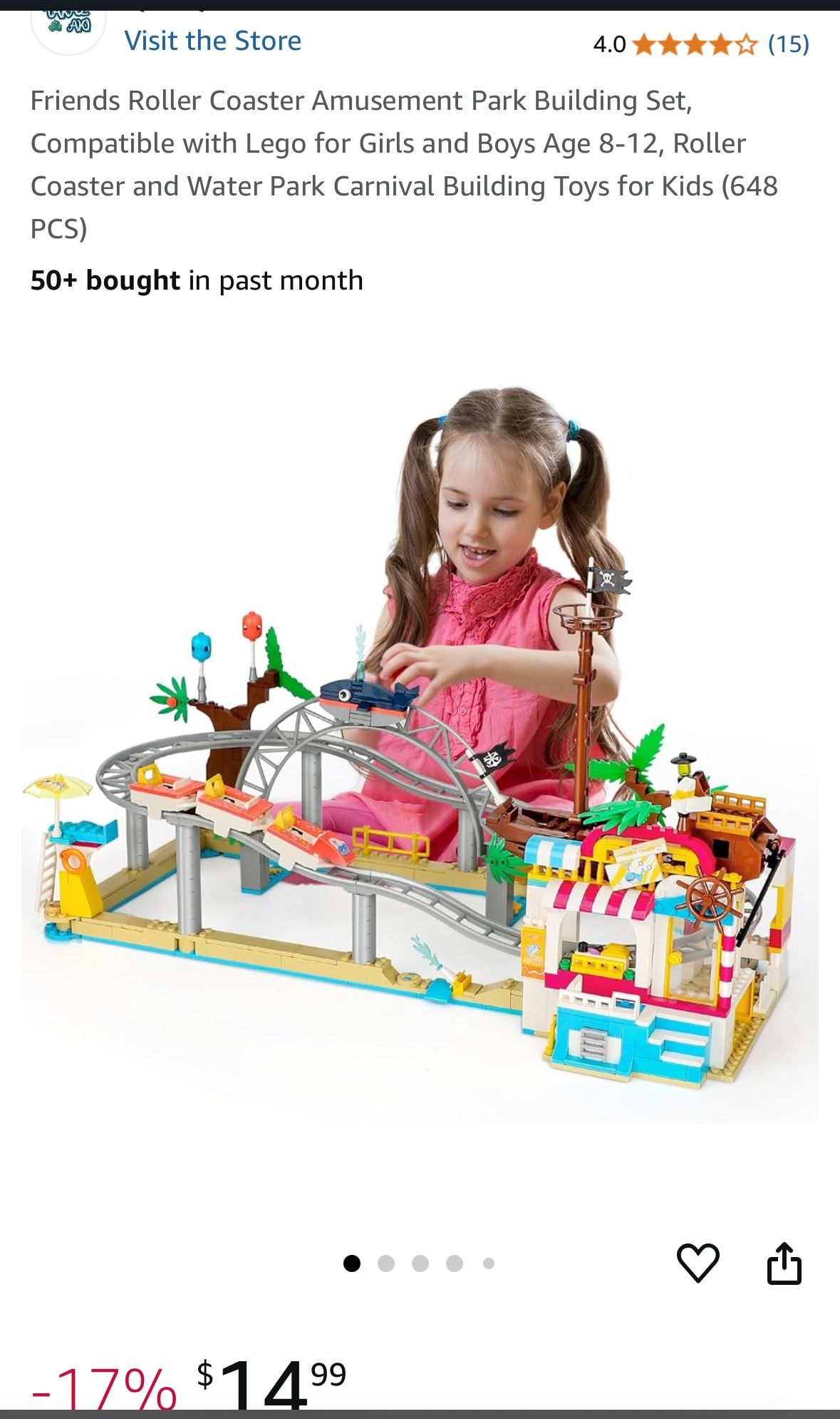 Roller Coaster Building Set