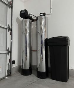 Premium Stainless Steel Large Dual Tank 10 Stage High Quality Salt Softening Filtration Package