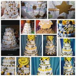 Diaper Cakes Any Design Style Customized