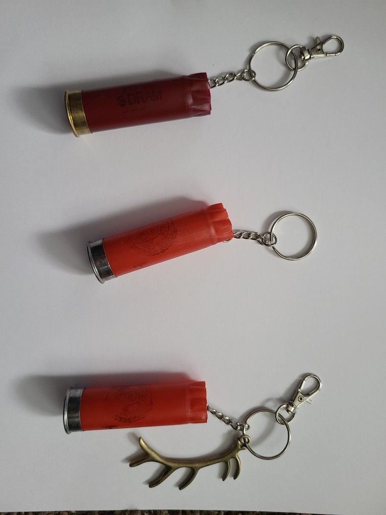 Recycled Shotgun Shell Keychain!!