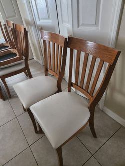 6 chairs - $25
