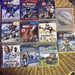 PS3/ PS4 Games 