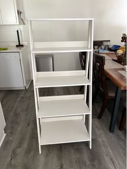 White Bookshelf
