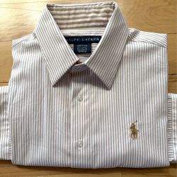 new ralph lauren button up small size 6