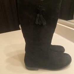 Girls Suede Boots 