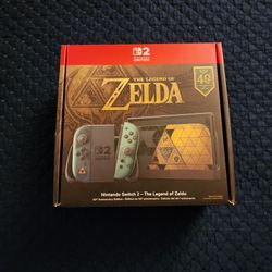 Nintendo Switch 2  Console Legend of Zelda Edition
