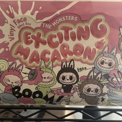 Exciting Macaron Labubu Blind Box